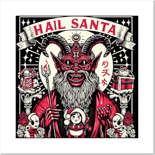 Hail Santa Posters and Art